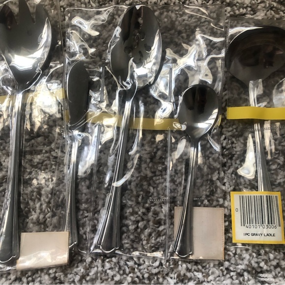 9 Piece Korean Stainless Flatware Steel butter knife sauce spoon cold meet spoon - Picture 7 of 11